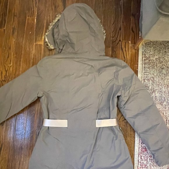 North Face Goose Down Belted Coat - Picture 2 of 6